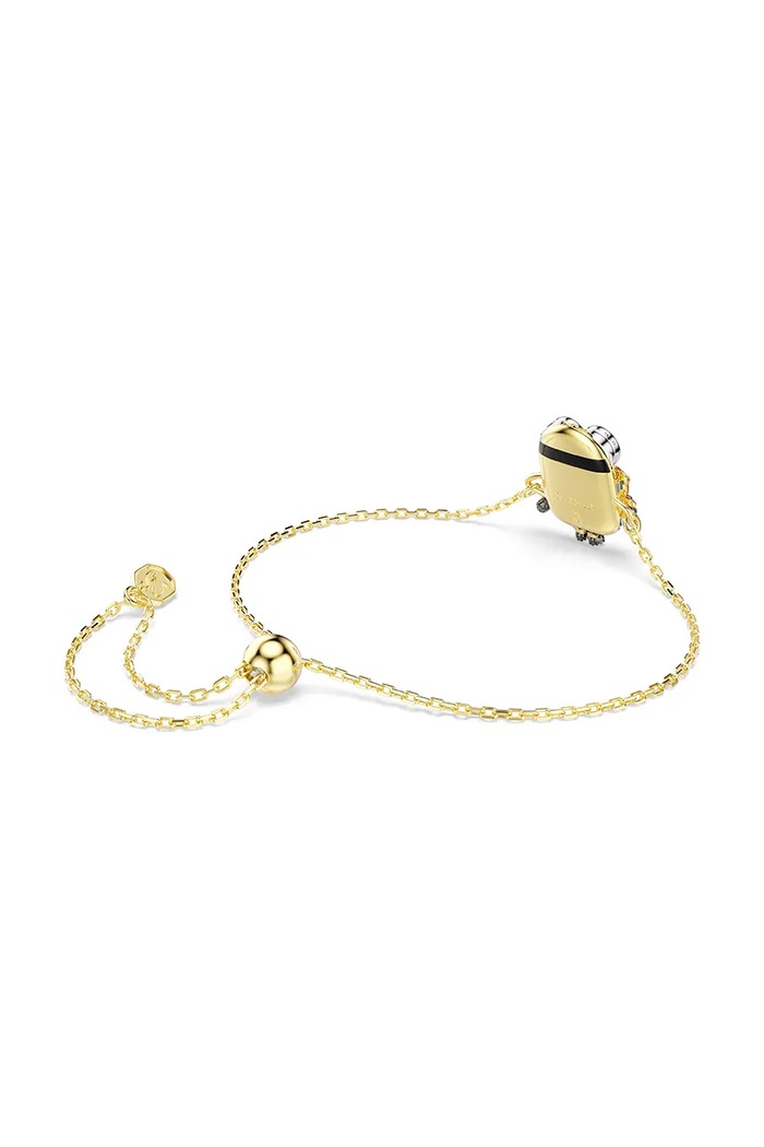 Swarovski βραχιόλι γυναικείο επιχρυσωμένο κρύσταλλο Swarovski MINIONS 5743386 χρυσαφί