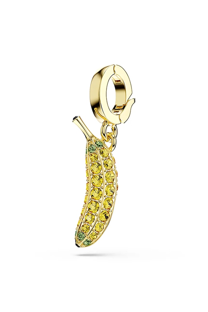 Swarovski přívěsek dámský z pozlaceného kovu se Swarovski krystalem MINIONS 5753017 zlatá SS26