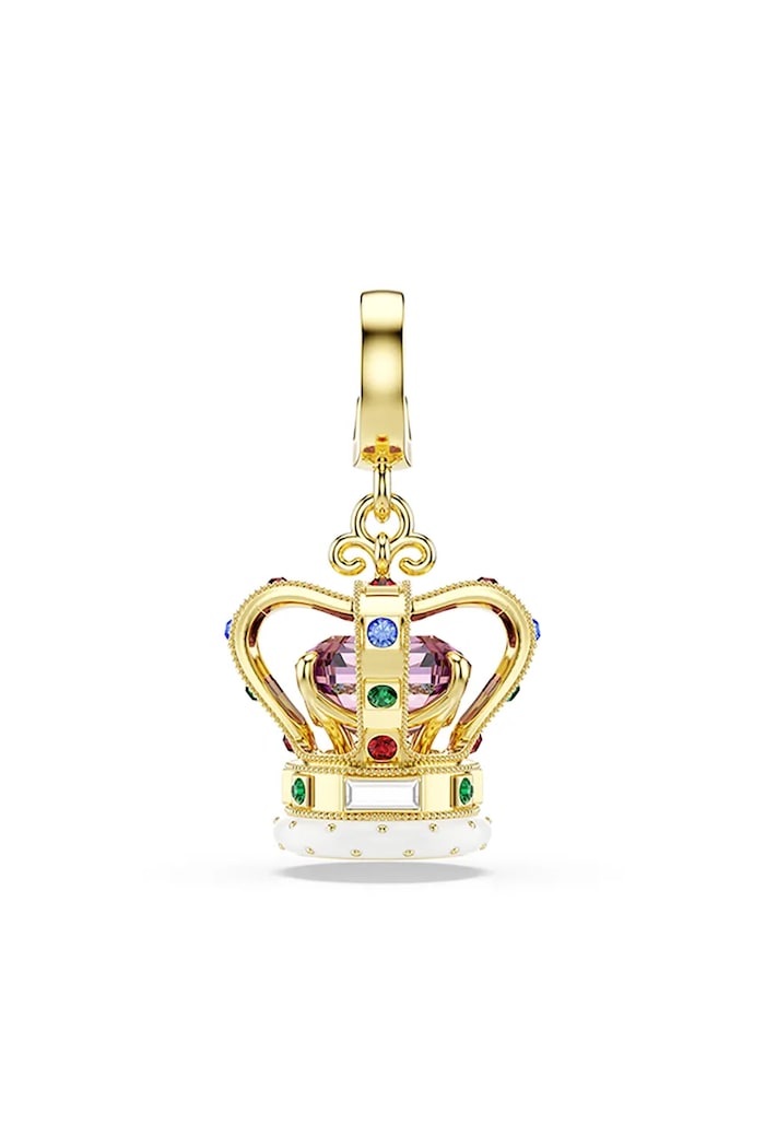 Swarovski přívěsek dámský kovový s Swarovski krystalem MINIONS zlatá 5753019