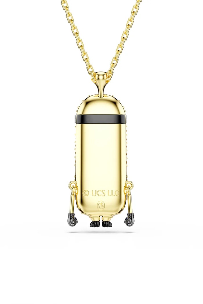 Swarovski náhrdelník s príveskom dámsky pozlátený swarovski kryštál MINIONS zlatá 5743384