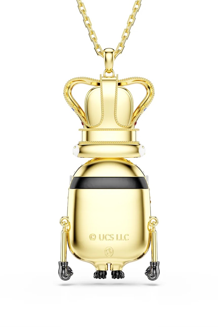 Swarovski náhrdelník s príveskom dámsky pozlátený swarovski kryštál MINIONS zlatá 5743385
