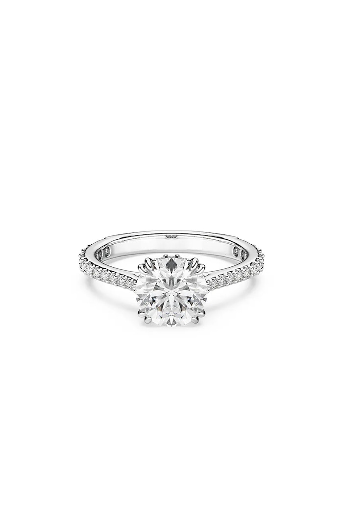 Swarovski pierścionek STILLA kryształ Swarovskiego srebrny 5717934