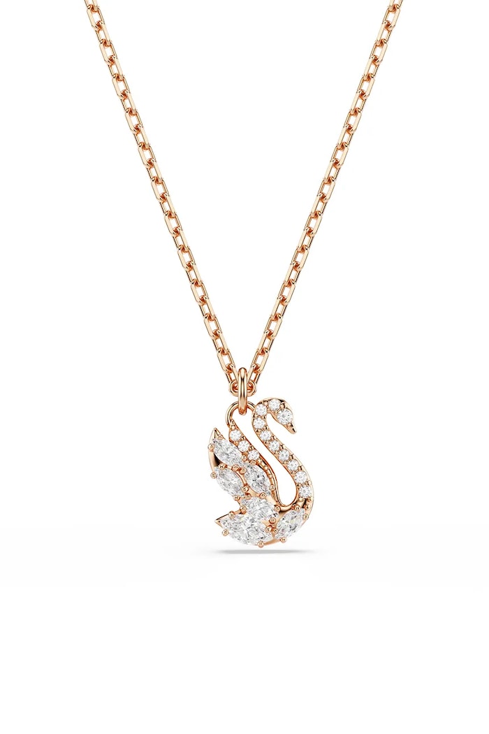 Ogrlica Swarovski AWAN Swarovski kristal zlatna 5738203