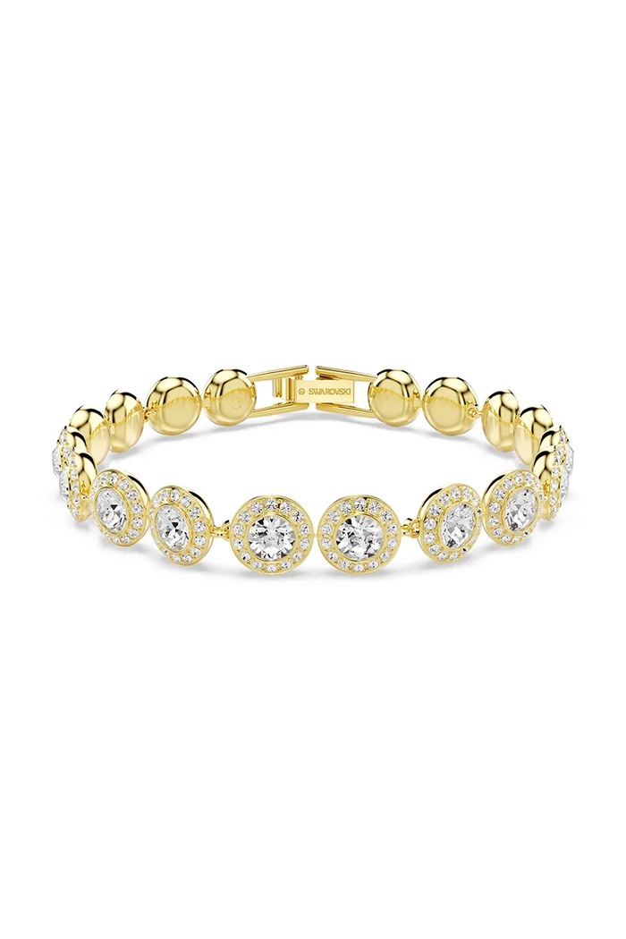 Swarovski komplet UNA złoty 5750619