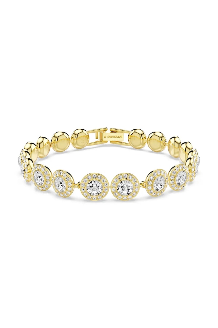 Swarovski komplet UNA złoty 5750619