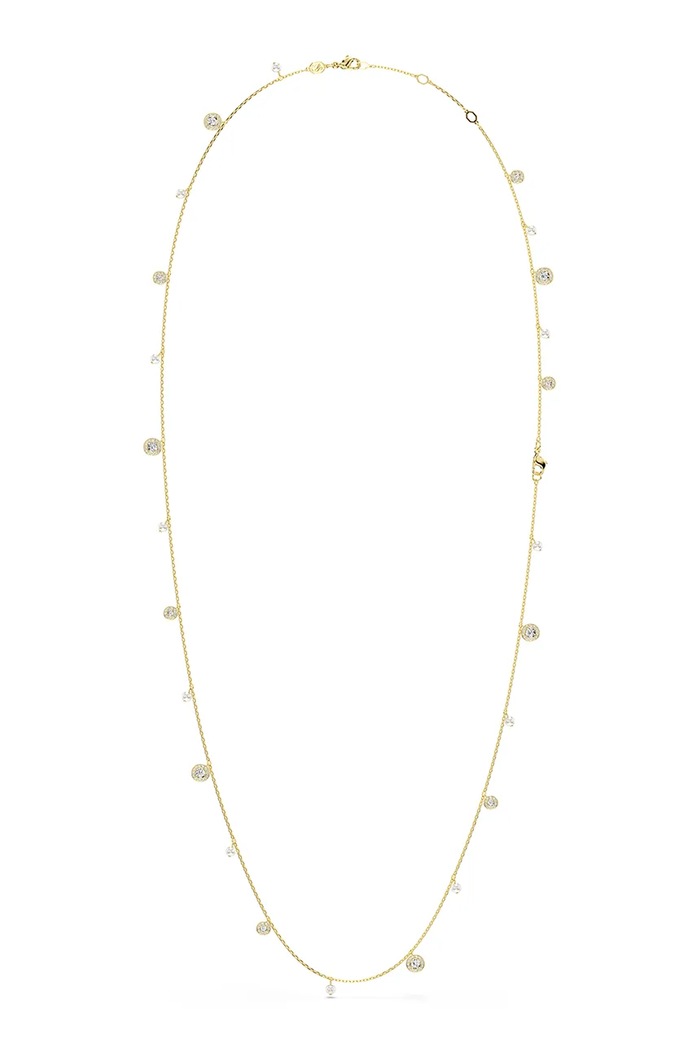 Swarovski naszyjnik UNA 5742380 złoty SS26