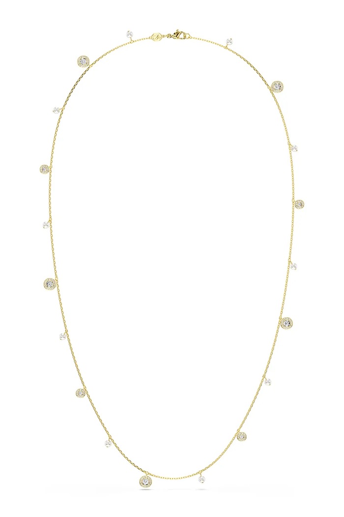 Akcesoria Swarovski naszyjnik UNA 5742380 złoty