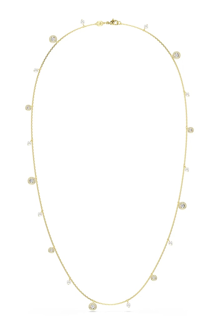 Akcesoria Swarovski naszyjnik UNA 5742380 złoty