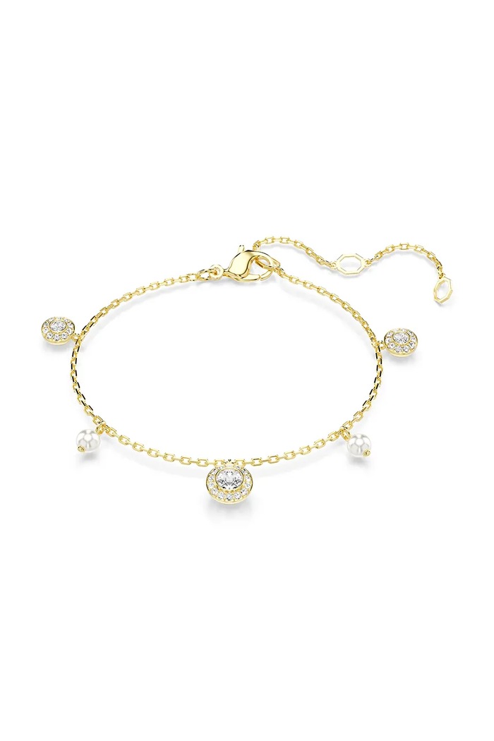 Swarovski naszyjnik UNA 5742380 złoty