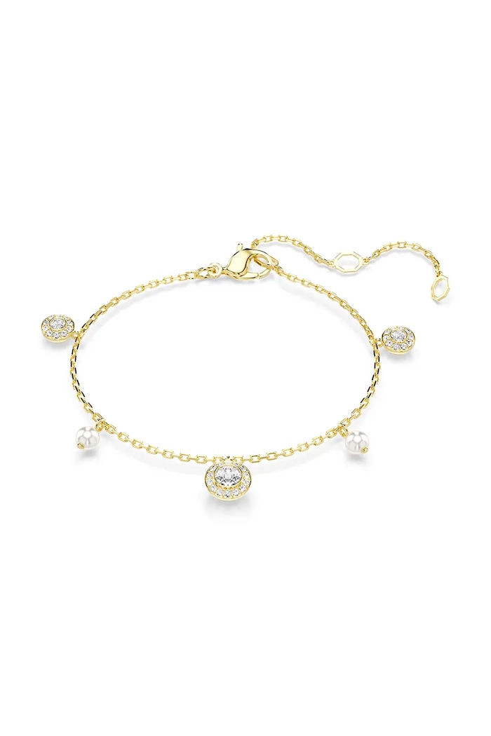 Swarovski naszyjnik UNA 5742380 złoty