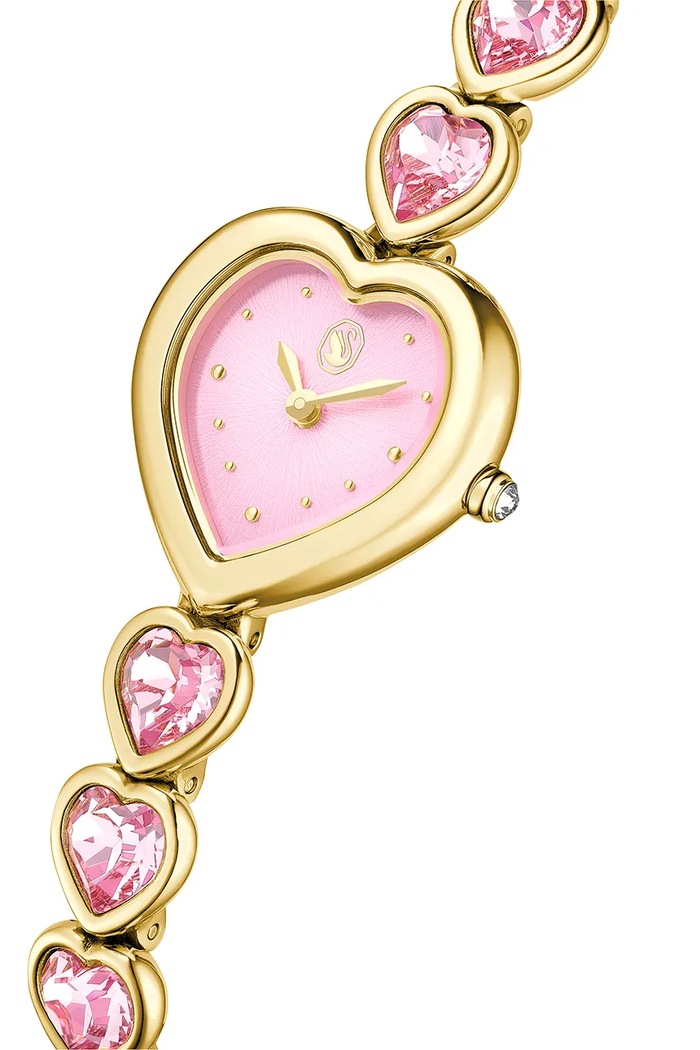 Doplňky Swarovski hodinky dámské IDYLLIA 5741519 růžová