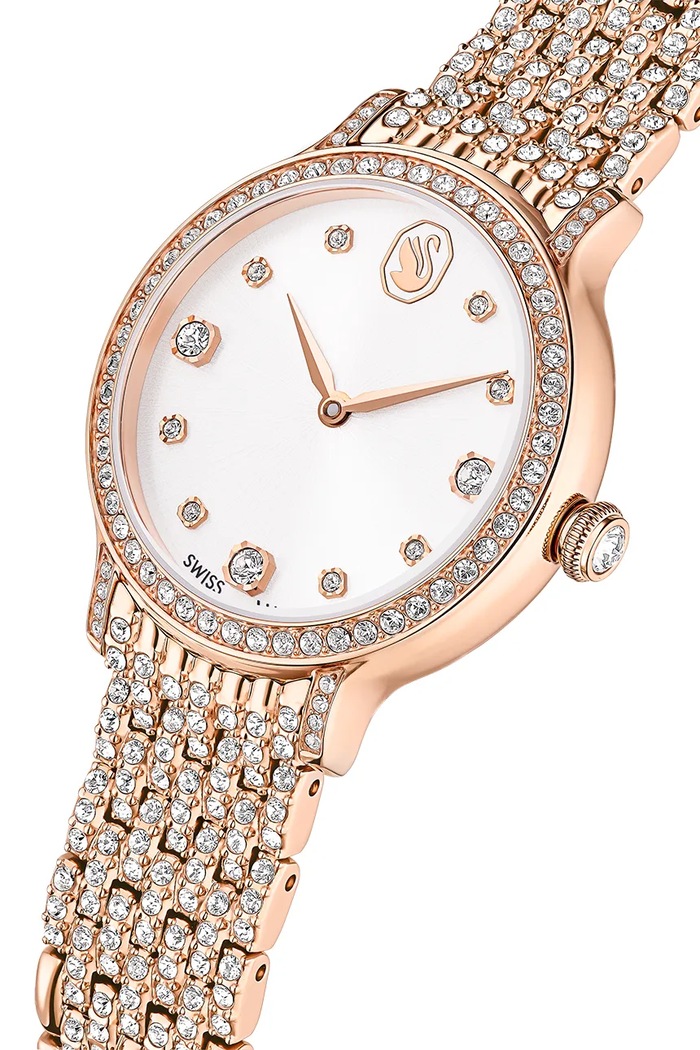 Akcesoria Swarovski zegarek IMBER 5741227 złoty