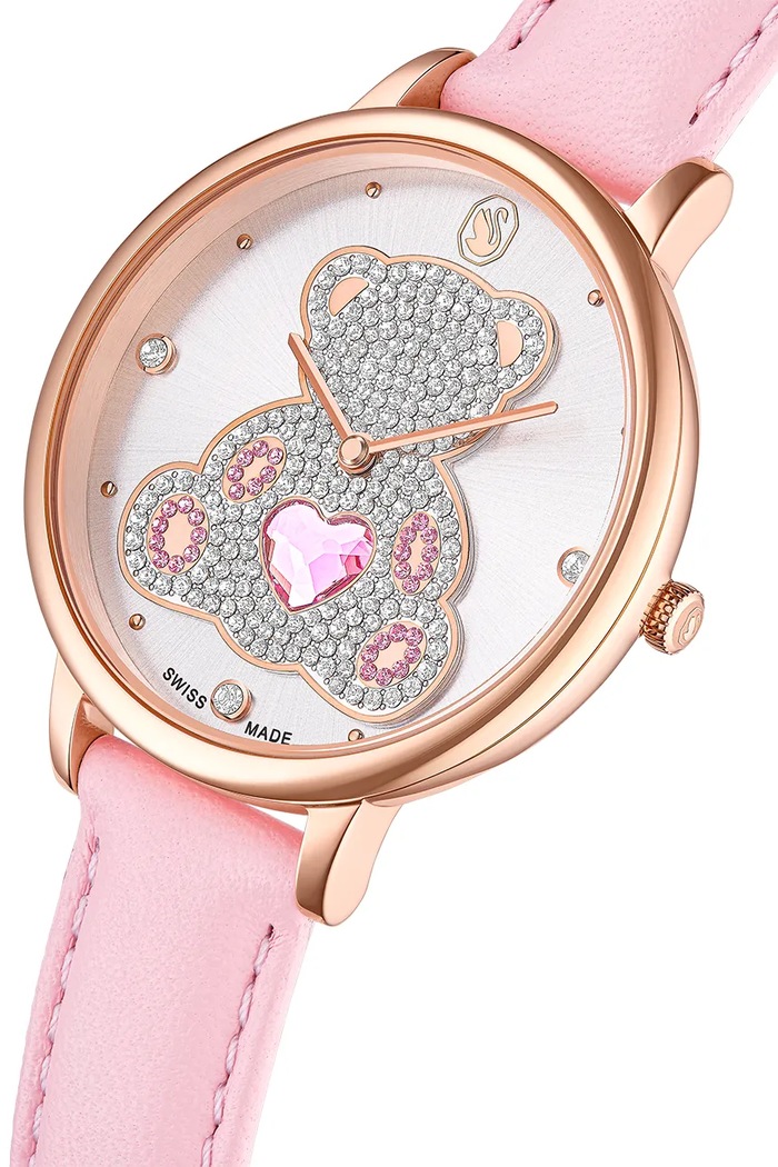 Doplnky Hodinky Swarovski TEDDY 5739838 ružová