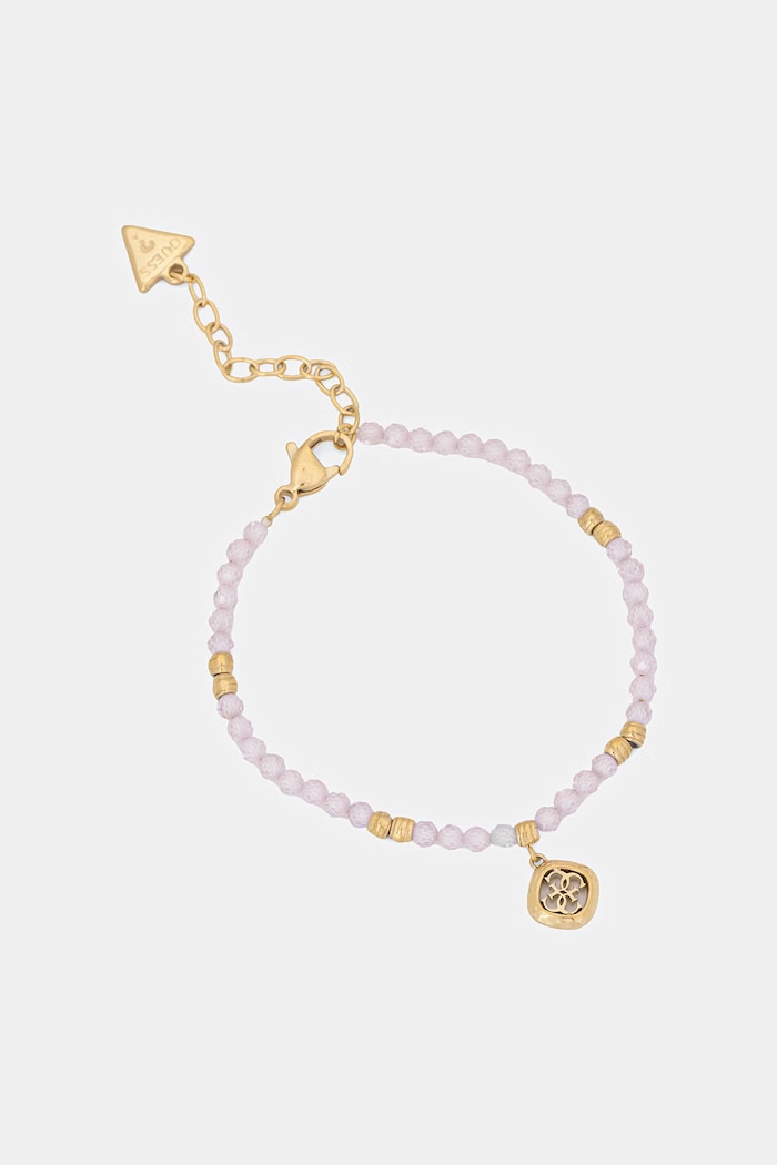 Guess náramek dámský z nerezové oceli JAIPUR SPLENDOR růžová JUBB06.147JW