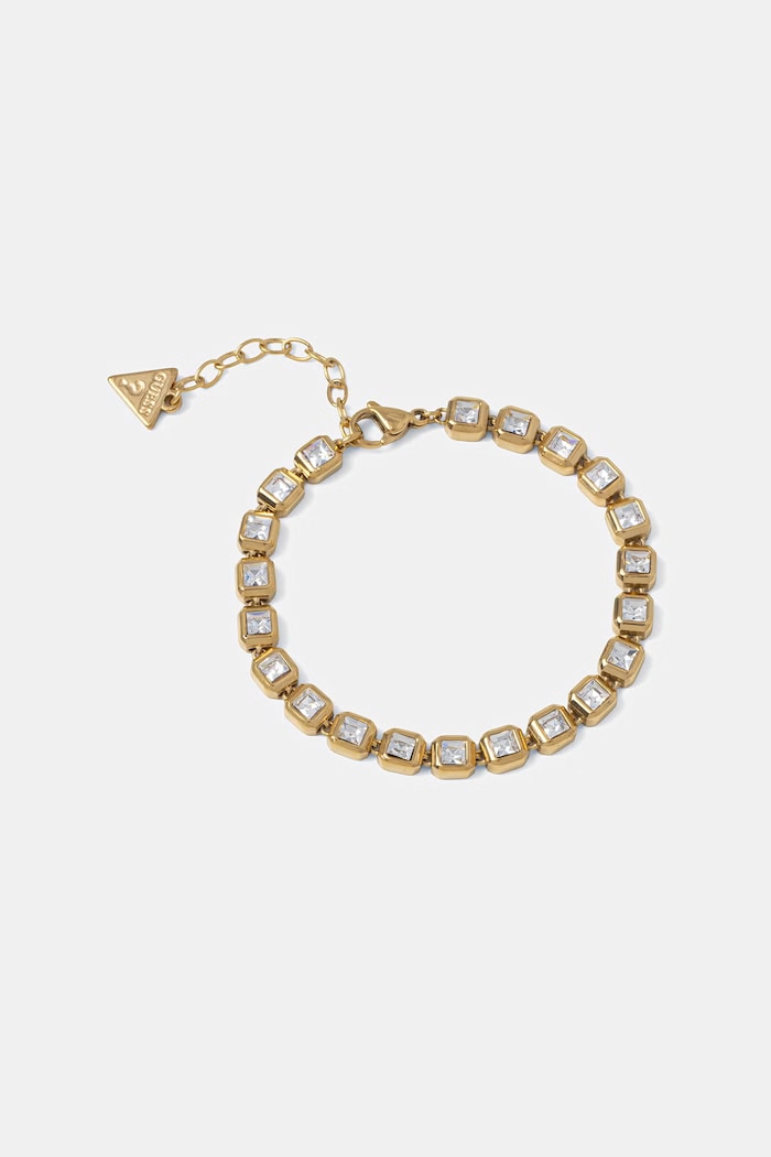 Guess женска гривна от неръждаема стомана ACE OF DIAMONDS злато JUBB06.174JW