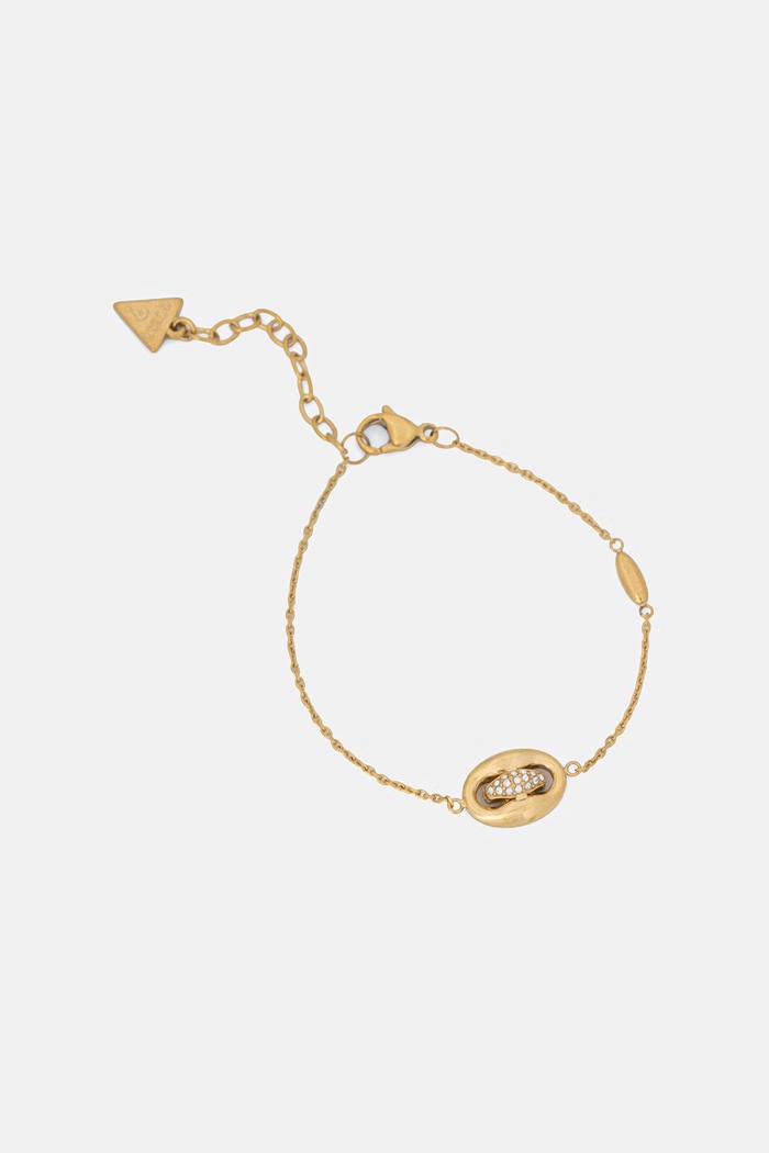 Guess dámský náramek z nerezové oceli MARINA zlatá JUBB06.224JW