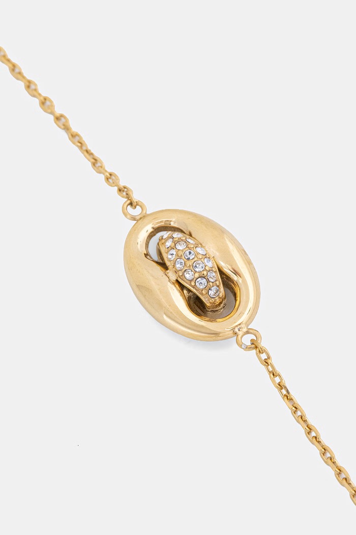 Guess dámský náramek z nerezové oceli MARINA JUBB06.224JW zlatá SS26