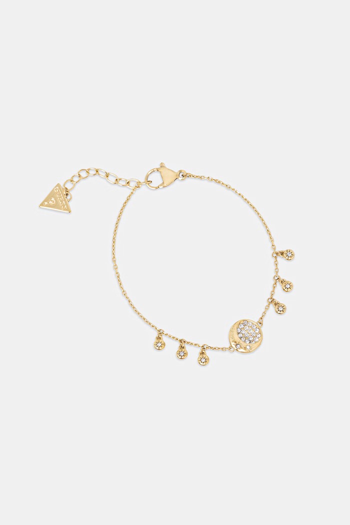 Guess bransoletka damska ze stali nierdzewnej AURORA złoty JUBB06.239JW