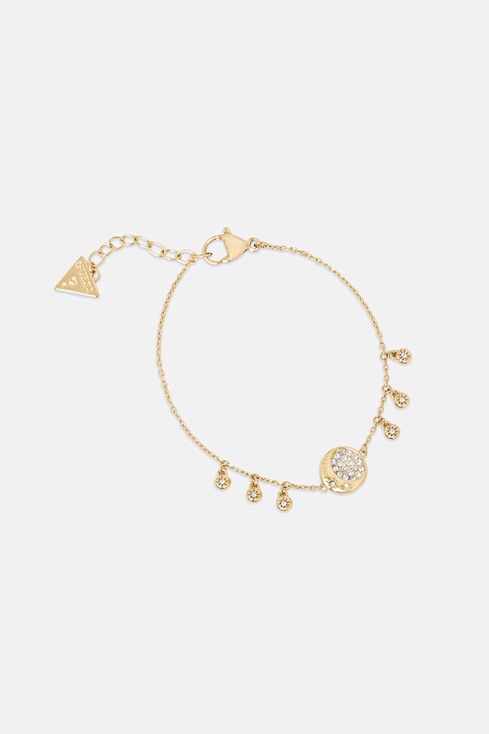 Guess bransoletka damska ze stali nierdzewnej AURORA złoty JUBB06.239JW