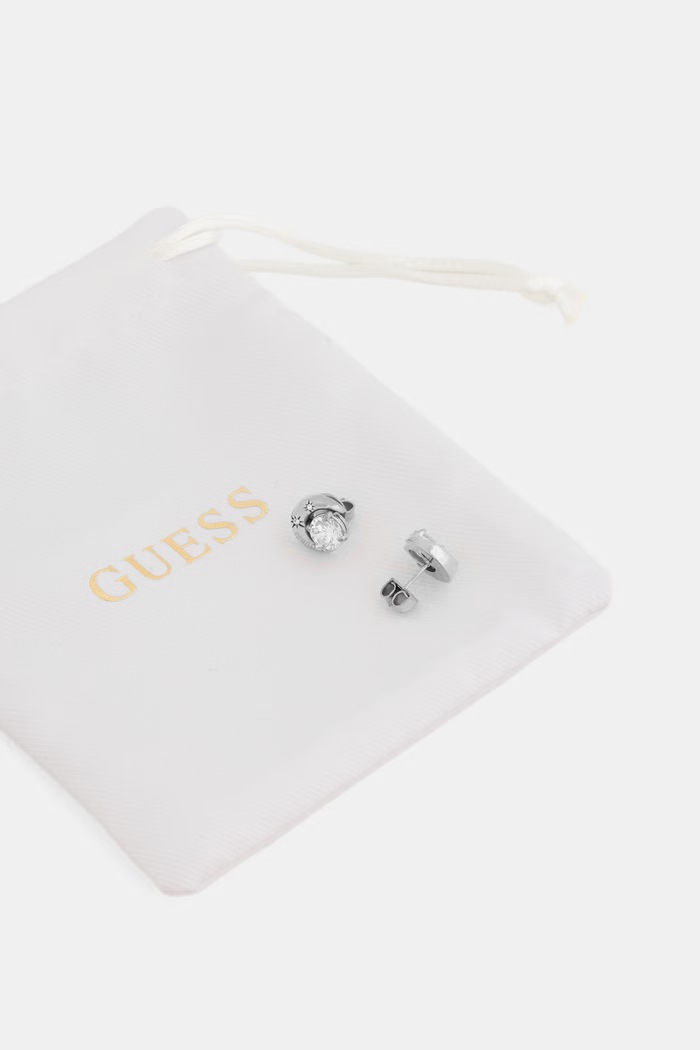Guess cercei pentru femei din oțel inoxidabil AURORA argintiu JUBE06.233JW
