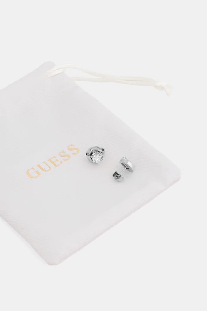 Guess cercei pentru femei din oțel inoxidabil AURORA argintiu JUBE06.233JW