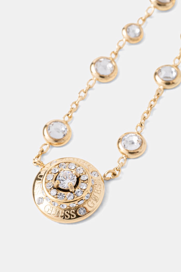 Guess dámský řetízek z nerezové oceli SPARKS JUBN06.283JW zlatá SS26