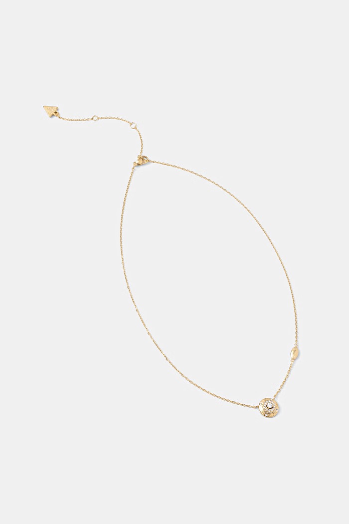 Guess Намисто жіноче з нержавіючої сталі SPARKS золотий JUBN06.287JW