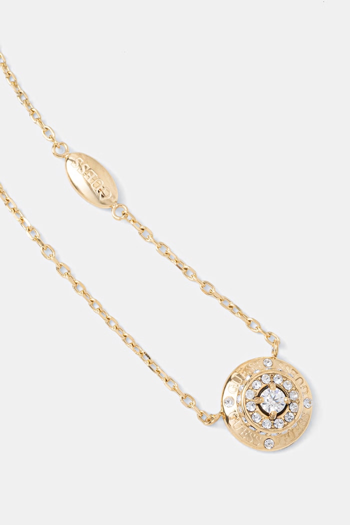 Guess Намисто жіноче з нержавіючої сталі SPARKS JUBN06.287JW золотий SS26