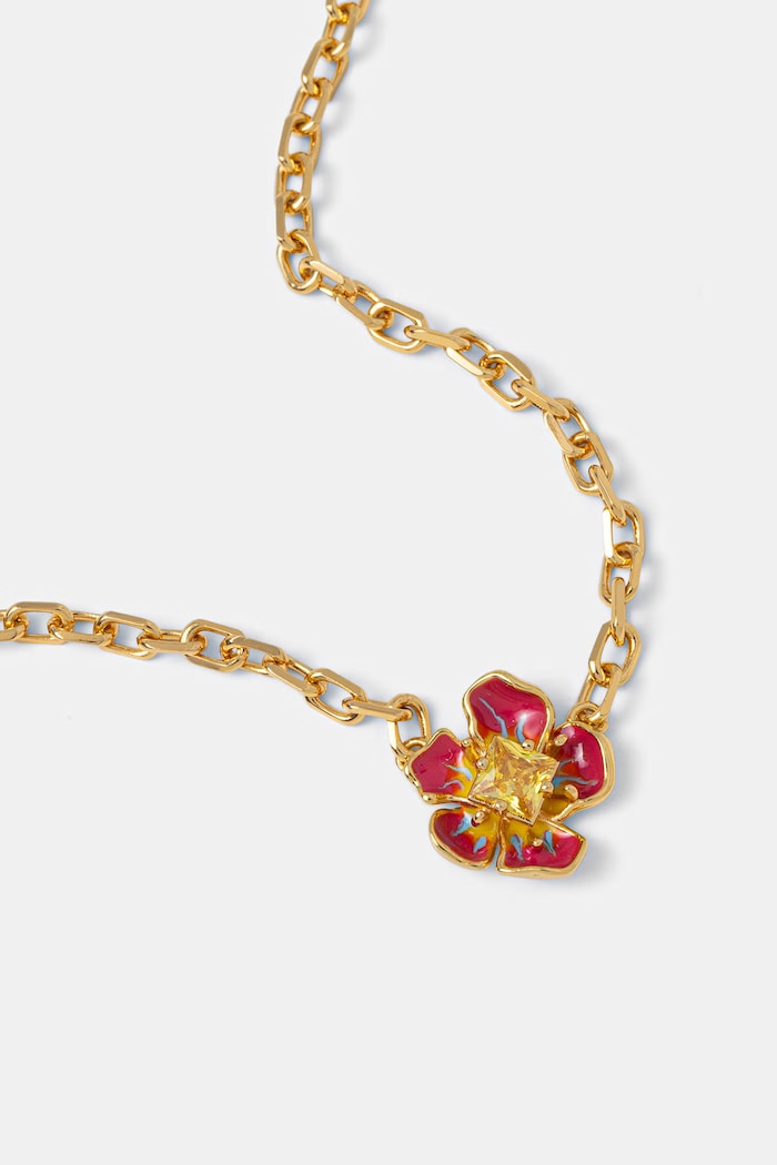 Guess Колие женско FLORIS JUBN06.107JW злато SS26
