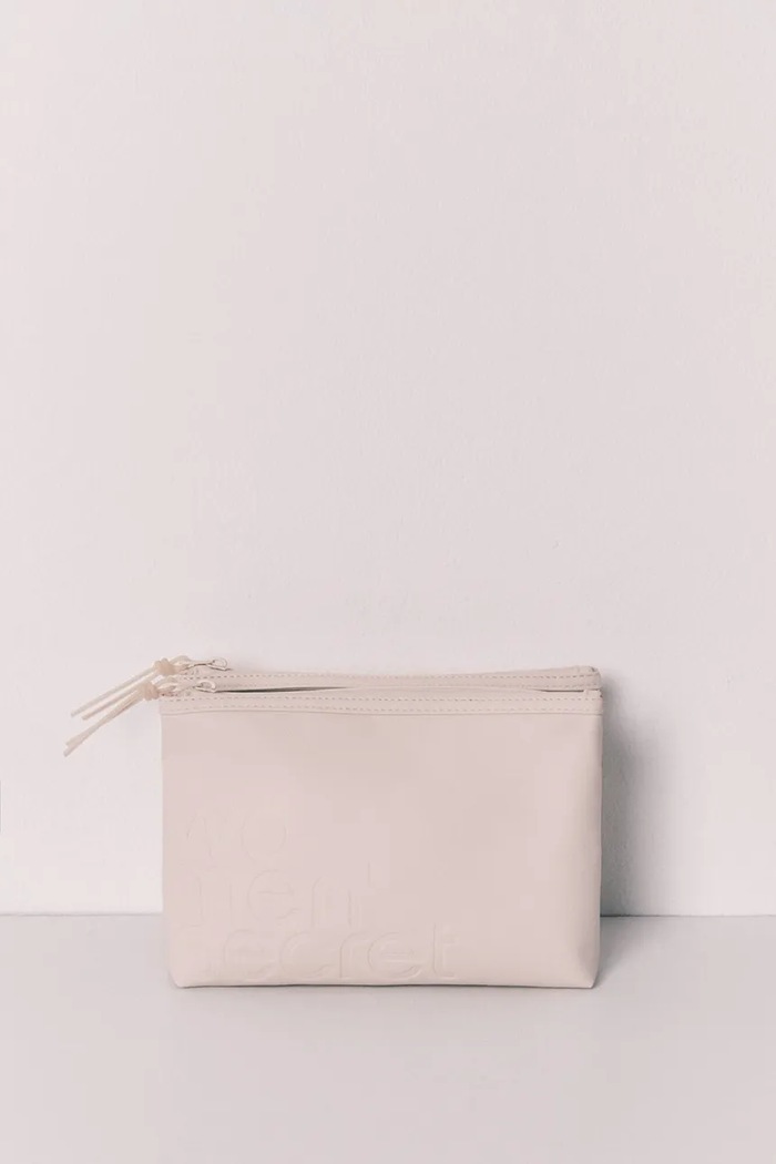 Kozmetická taška women'secret béžová 4843031