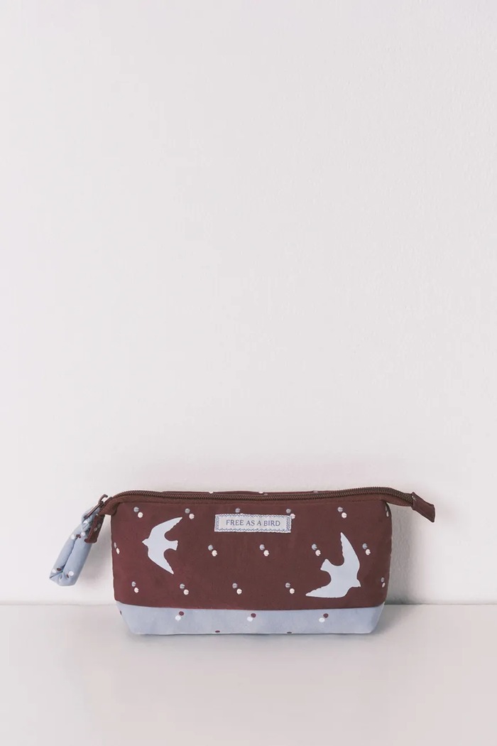 Kozmetická taška women'secret potlač burgundské 4843042