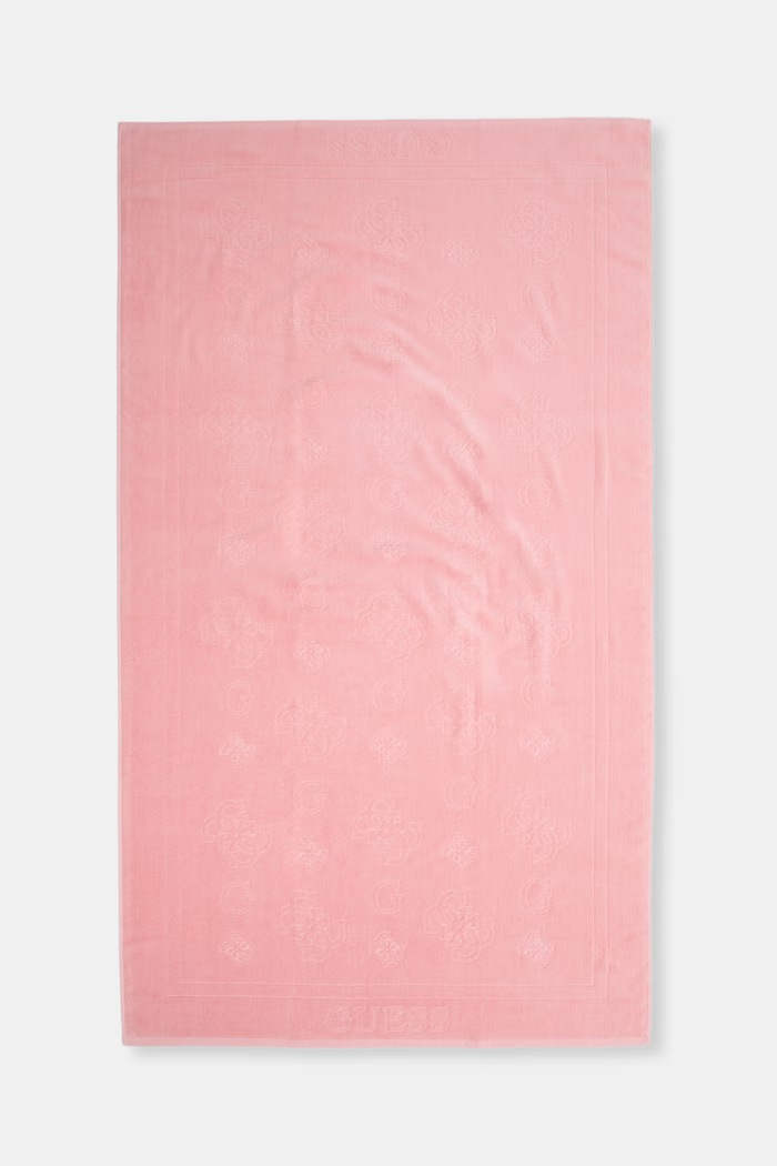 Guess asciugamano grande in cotone rosa E6GZ01.KG490