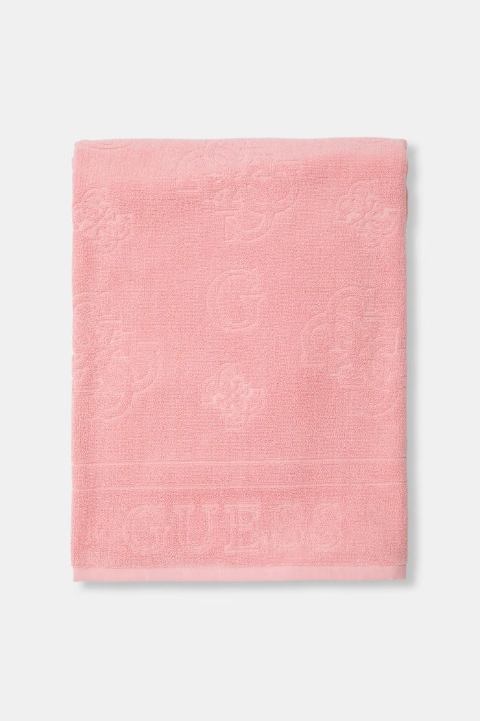 Guess asciugamano grande in cotone E6GZ01.KG490 rosa SS26