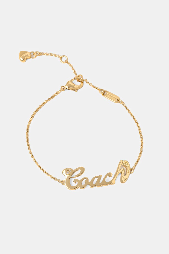 Zapestnica Coach zlata 37557621GLD710