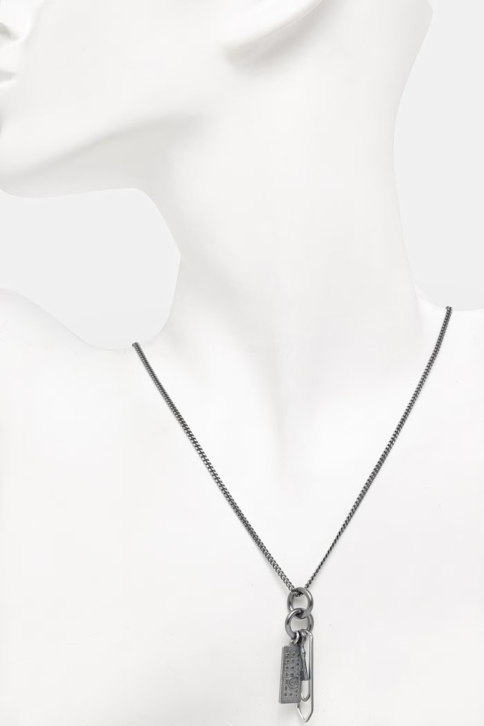 Аксесоари Колие MM6 Maison Margiela SM6UU0093.P8601.954 сребърен