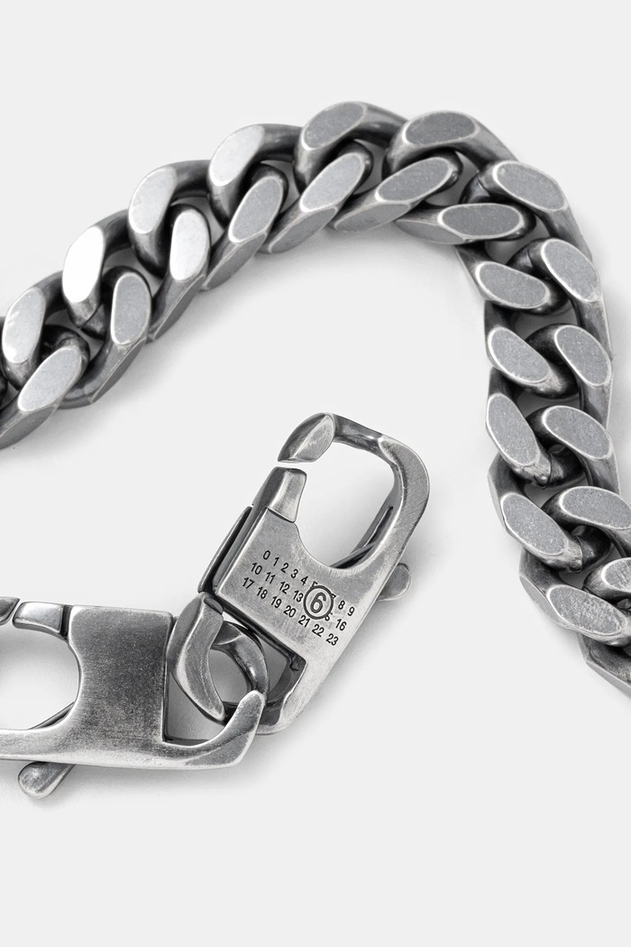 Náramek MM6 Maison Margiela SM6UY0110.P8884.954 stříbrná SS26