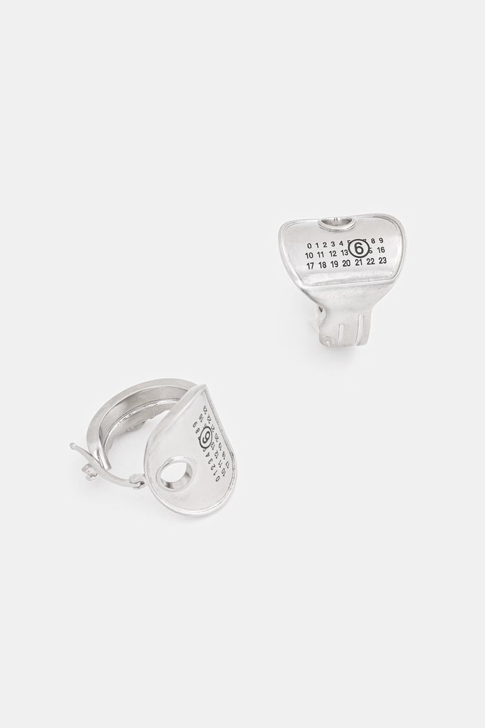MM6 Maison Margiela Fülbevaló ezüst SM6VG0112.P7105.952
