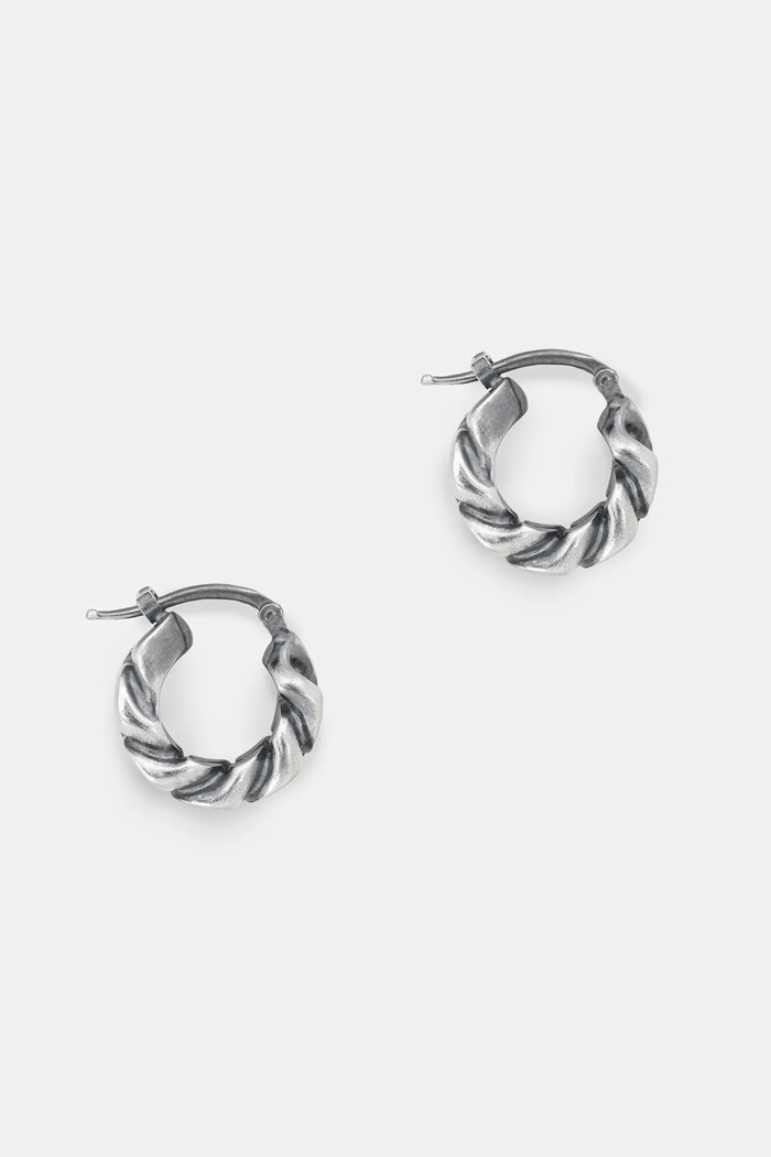 Náušnice MM6 Maison Margiela SM6VG0115.P8884.954 strieborná SS26