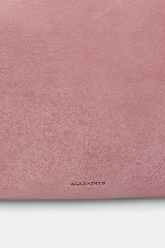 AllSaints geantă plic pentru femei, din piele BETTINA roz W216XE