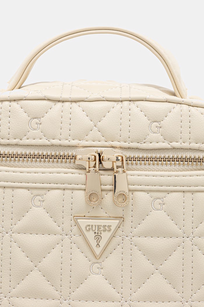 Guess kosmetyczka damska beżowy PW7567.P6261