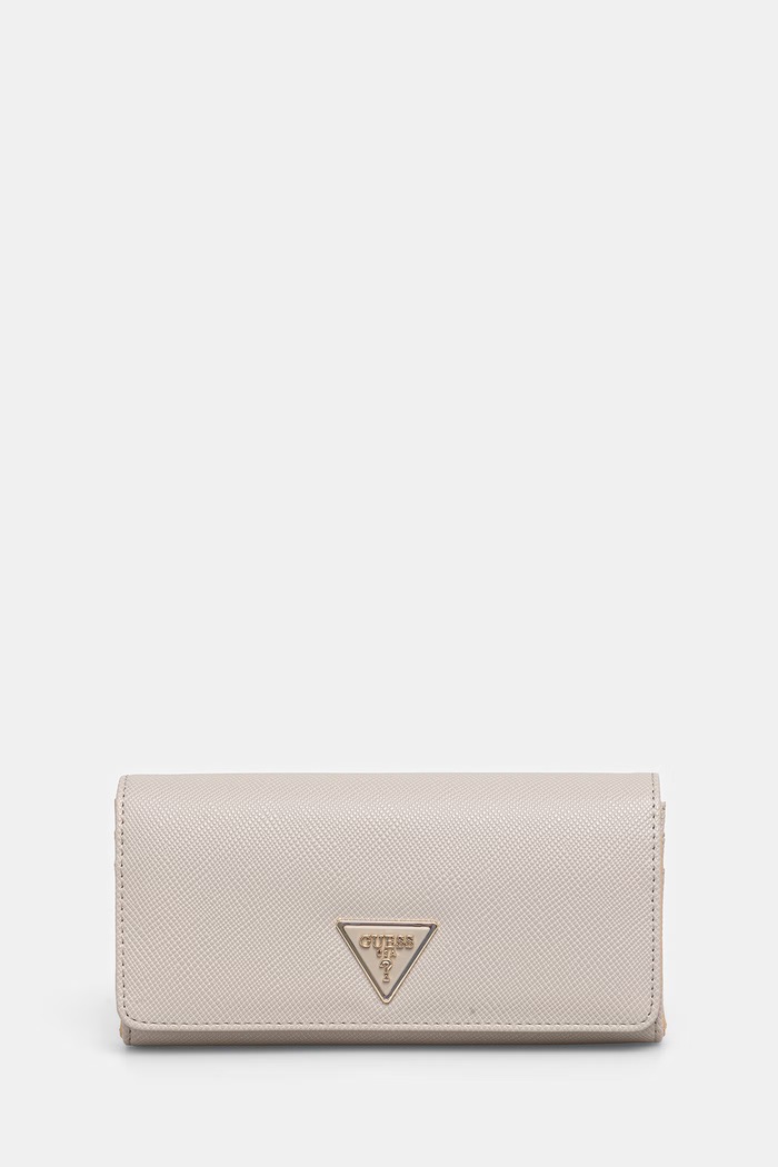 Guess dámska peňaženka z imitácie kože LAUREL béžová SWZG74.59155
