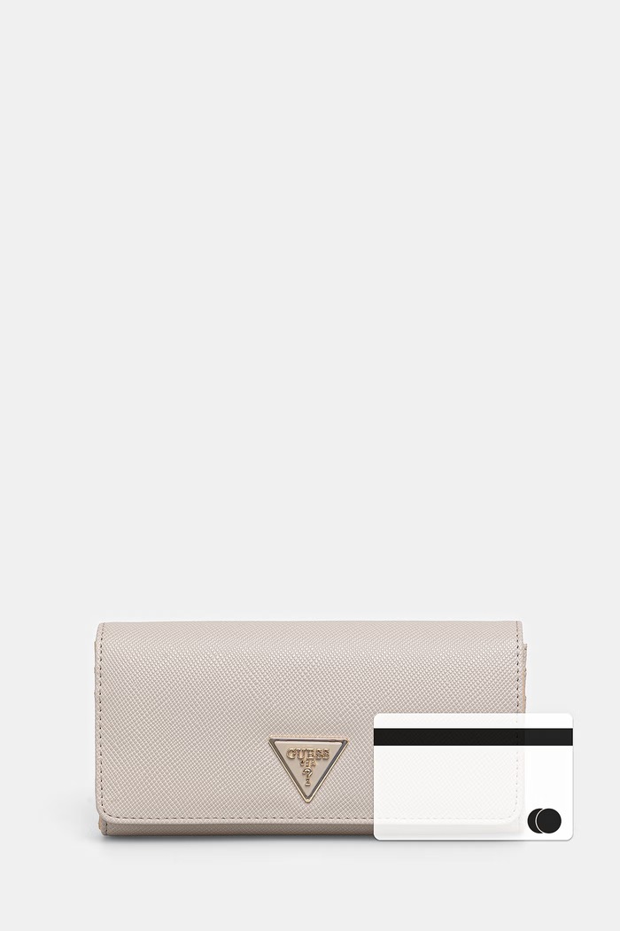 Guess dámska peňaženka z imitácie kože LAUREL SWZG74.59155 béžová