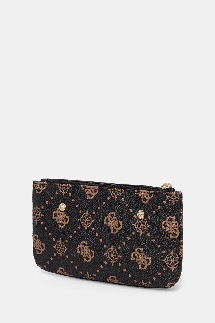 Guess pouzdro dámské z imitace kůže SILIA TWGP98.90160 hnědá