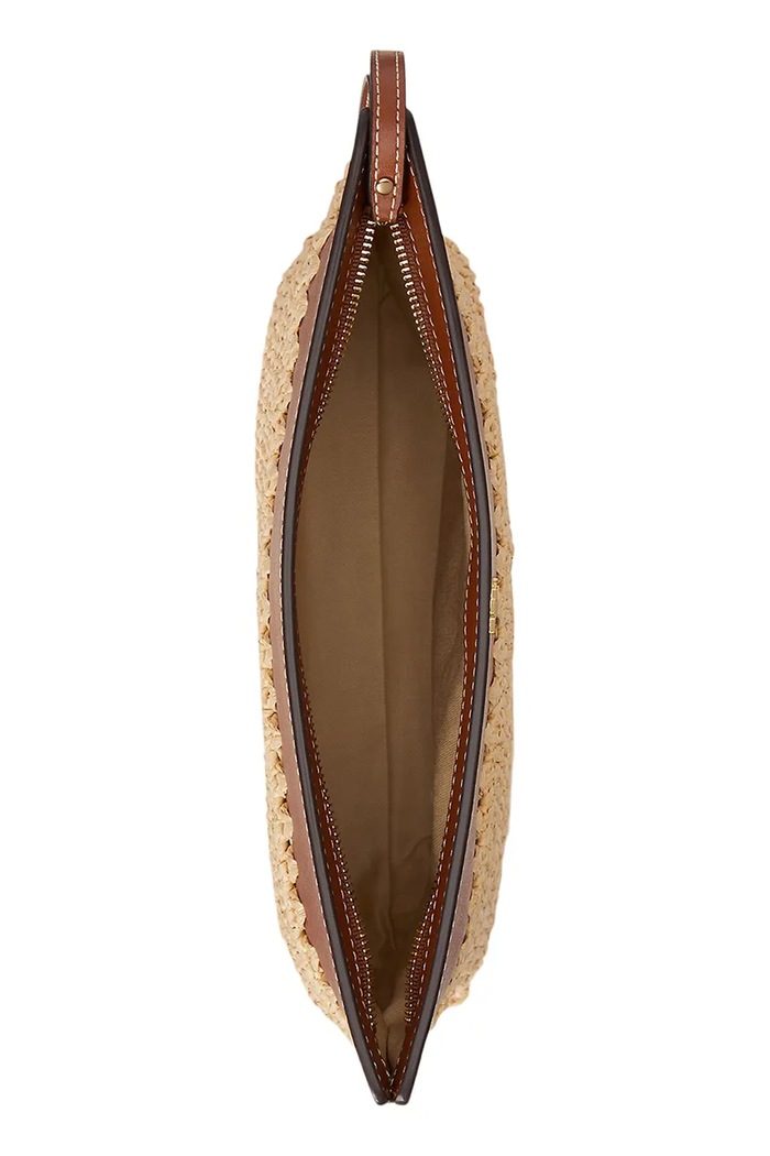 Doplnky Lauren Ralph Lauren kozmetická taška dámska 432P10519 hnedá