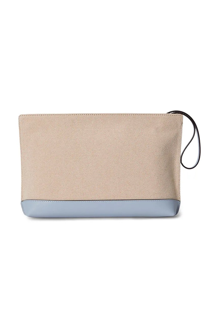 Lauren Ralph Lauren kosmetyczka damska bawełniana 432P13271 beżowy SS26