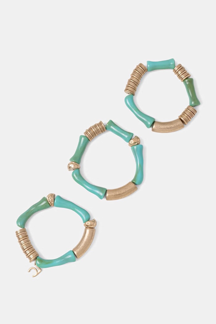 Βραχιόλια Lola Casademunt 3-pack 3-pack πράσινο LS2603070