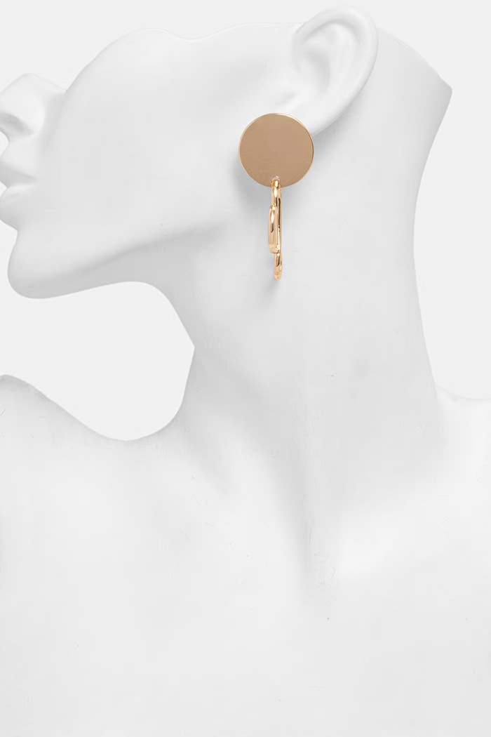 Αξεσουάρ Σκουλαρίκια Lola Casademunt LS2603080 χρυσαφί