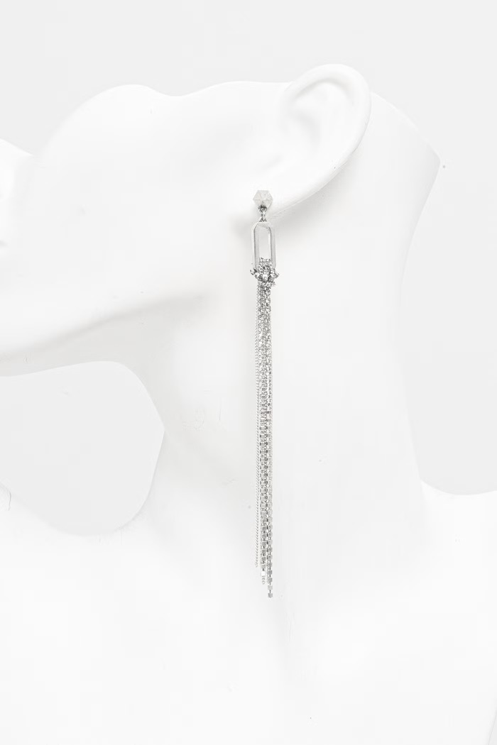 Accessori AllSaints orecchini da donna in metallo 37568831SLV041 argento