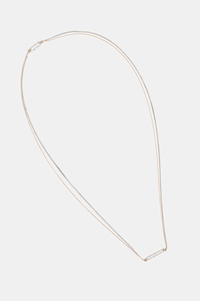 AllSaints ogrlica za žene metalna srebrna 37568837TWO979