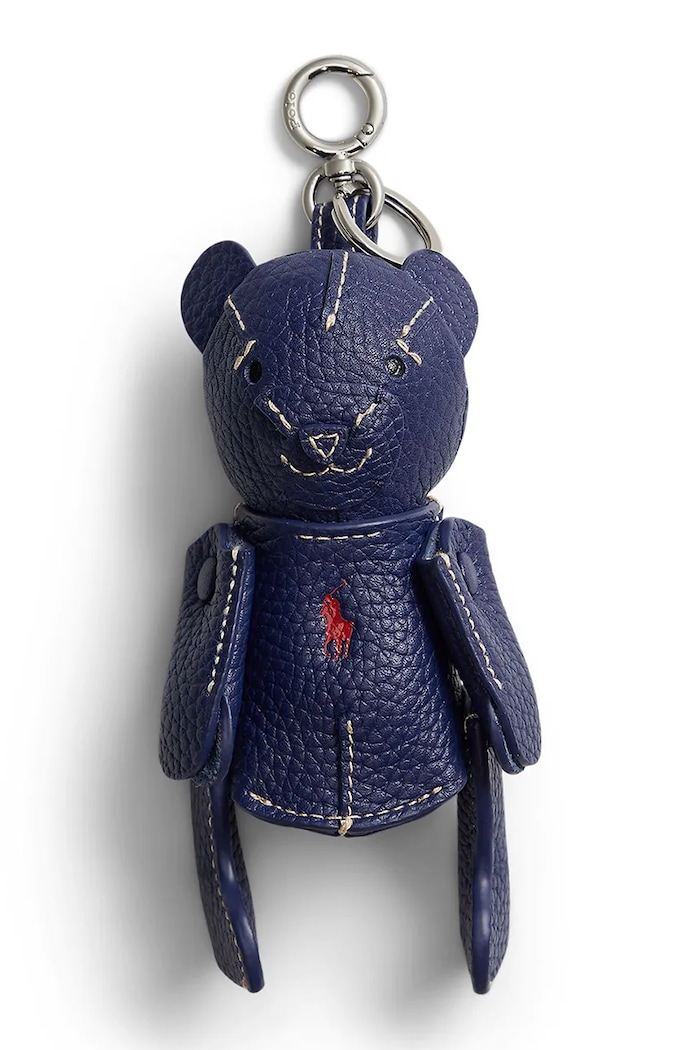 Polo Ralph Lauren pandantiv pentru femei, din piele bleumarin 427P13276